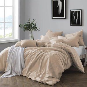 NEW Swift Home All Natural 100% Cotton Duvet Cover Set